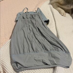 Light Blue lululemon tank with bra